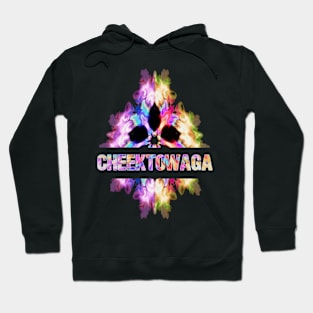 Cheektowaga Tie Dye Watercolor Gift Souvenir Hoodie